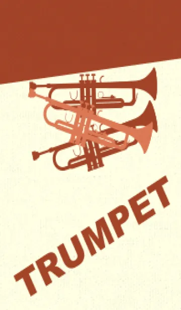 [LINE着せ替え] Trumpet CLR 肉桂色の画像1