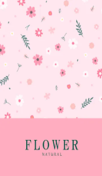 [LINE着せ替え] FLOWER MILKY PINK -NATURAL-28の画像1