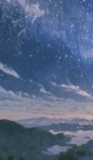 [LINE着せ替え] 秋の夜空#KaA31。の画像1