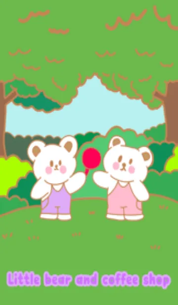 [LINE着せ替え] Lukmee and coffee shopの画像1