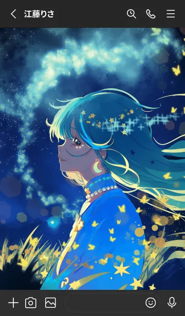 [LINE着せ替え] スターガール1の画像2