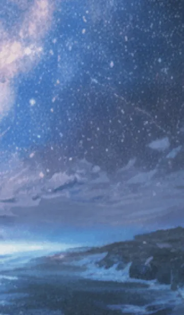 [LINE着せ替え] 秋の夜空#KZ014。の画像1