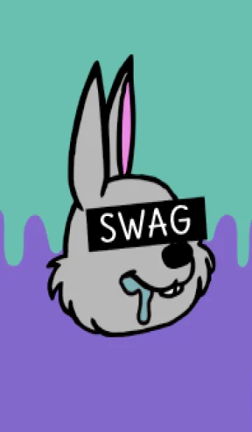 [LINE着せ替え] スワッグ ラビット 14の画像1