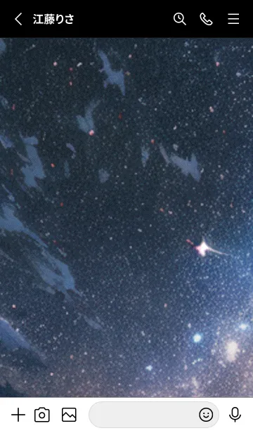 [LINE着せ替え] 秋の夜空#KZ08。の画像2