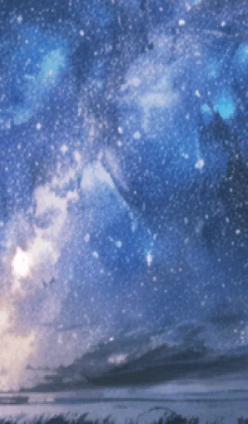 [LINE着せ替え] 秋の夜空#KZ06。の画像1