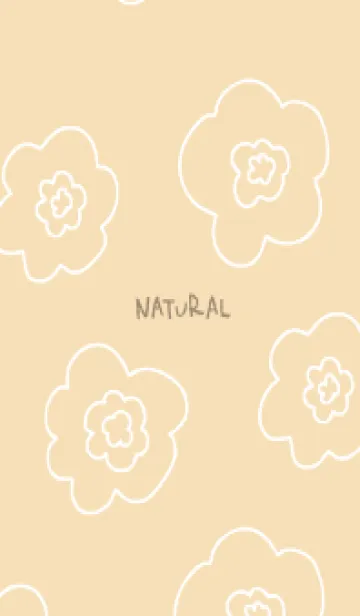 [LINE着せ替え] 線の花 北欧風14の画像1