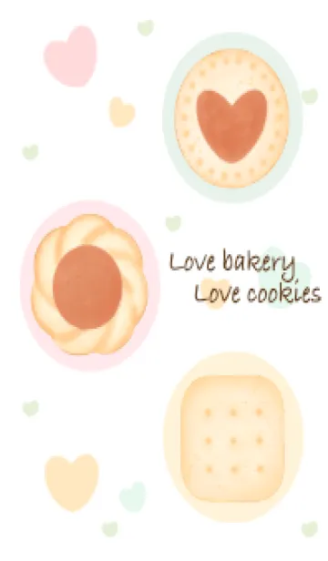 [LINE着せ替え] Little sweet cookies 37の画像1