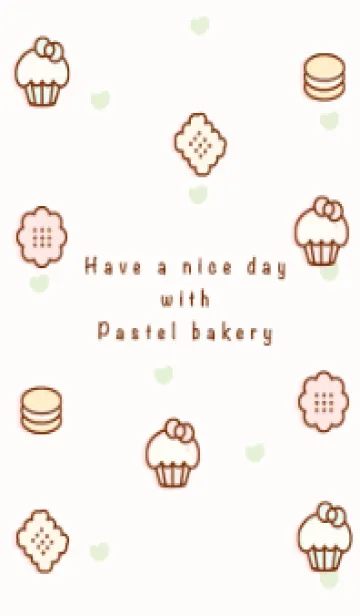 [LINE着せ替え] Little pastel bakery 20の画像1