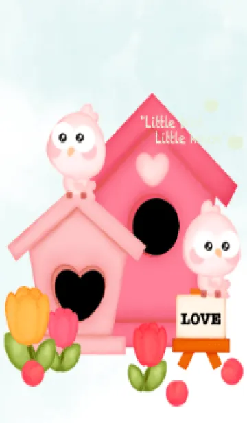 [LINE着せ替え] Little birdhouse 70の画像1