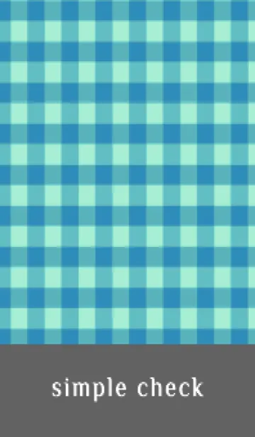 [LINE着せ替え] シンプル チェック 28の画像1