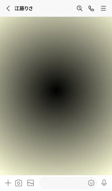 [LINE着せ替え] ブラック●パステルイエロー.TKCの画像2