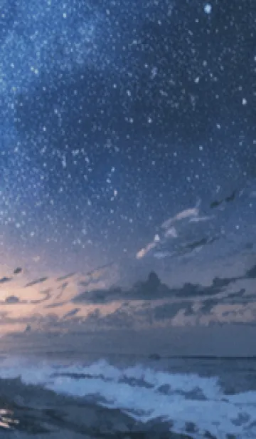 [LINE着せ替え] 秋の夜空#KaA33。の画像1