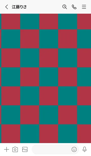 [LINE着せ替え] ティール■茜色.TKCの画像2