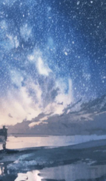 [LINE着せ替え] 秋の夜空#KaA325。の画像1