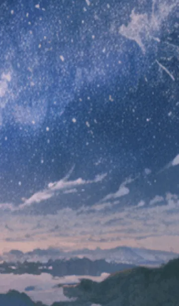 [LINE着せ替え] 秋の夜空#KaA324。の画像1