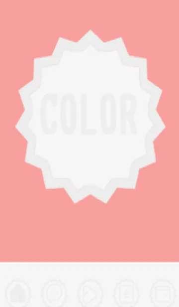 [LINE着せ替え] red color M41の画像1