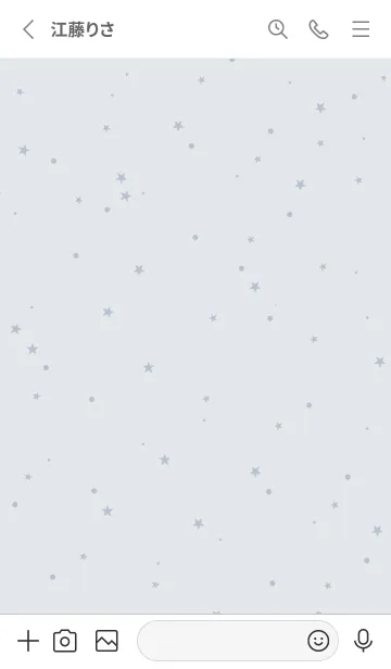 [LINE着せ替え] starry sky_bluegrayの画像2