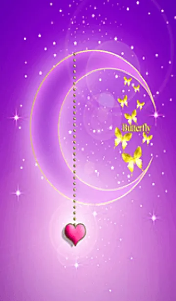 [LINE着せ替え] 【恋愛運】幸運を呼び込む八蝶*192の画像1