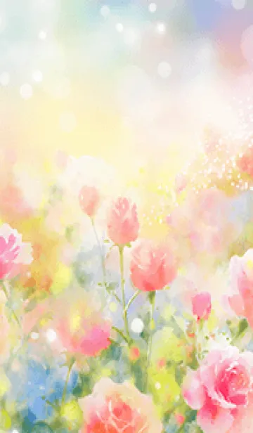 [LINE着せ替え] 薔薇(バラ)の花の着せかえ(24)の画像1