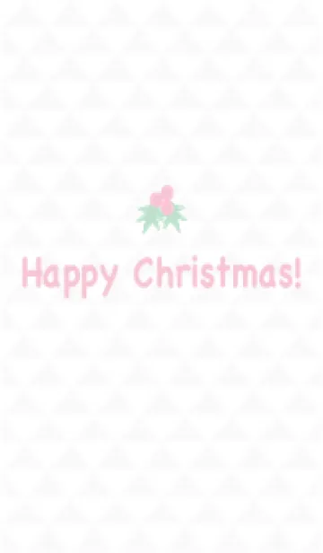 [LINE着せ替え] PPWP＊Happy Xmas！＜白＞＃シンプルの画像1