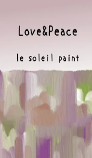 [LINE着せ替え] 油絵アート【le soleil paint 623】の画像1