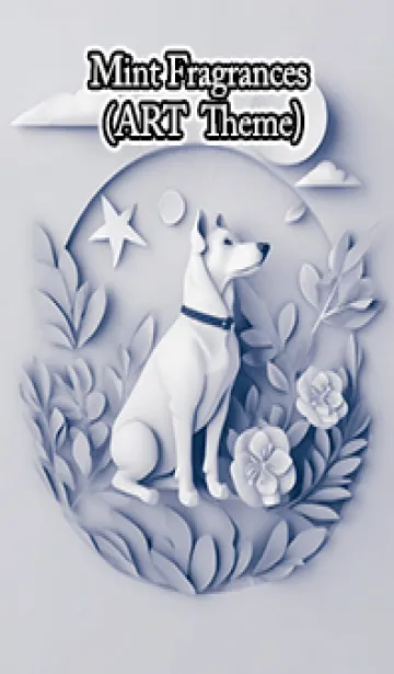[LINE着せ替え] Mint Fragrance ART Theme11の画像1