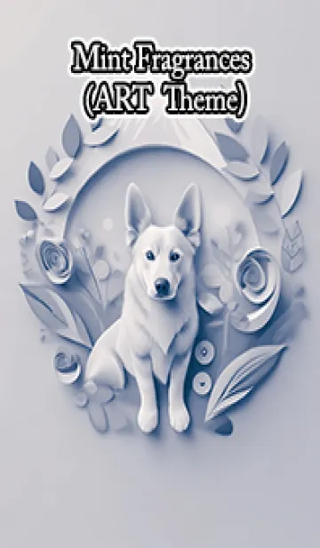 [LINE着せ替え] Mint Fragrance ART Theme10の画像1