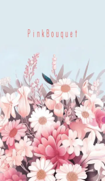 Pink Bouquet -FLOWER-15の着せ替えメイン画像