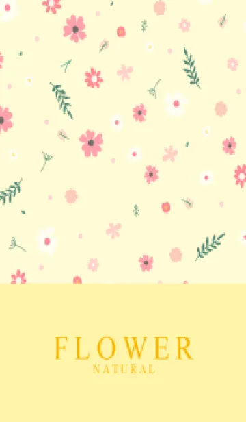 [LINE着せ替え] FLOWER YELLOW - NATURAL-31の画像1