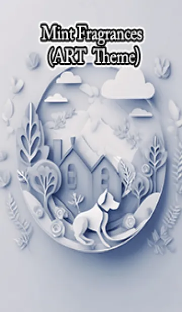 [LINE着せ替え] Mint Fragrance ART Theme6の画像1