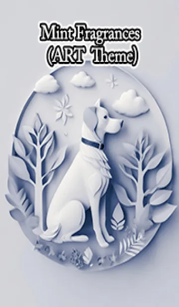[LINE着せ替え] Mint Fragrance ART Theme5の画像1