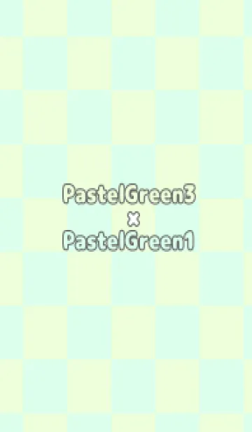 [LINE着せ替え] パステルグリーン3■パステルグリーン1.TKCの画像1