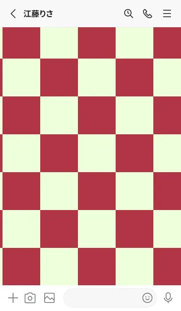 [LINE着せ替え] パステルグリーン3■茜色.TKCの画像2