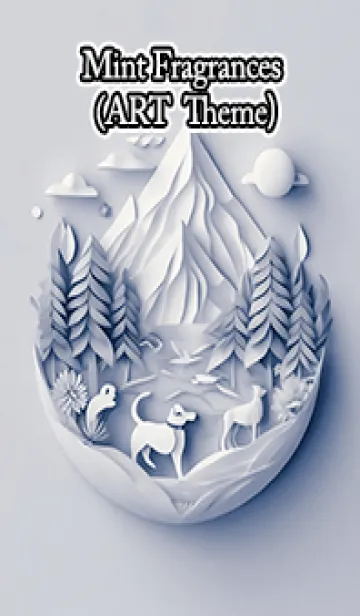 Mint Fragrance ART Theme3の着せ替えメイン画像