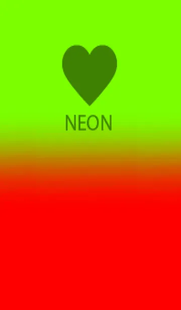 [LINE着せ替え] Neon Green & Neon Red V6 (JP)の画像1