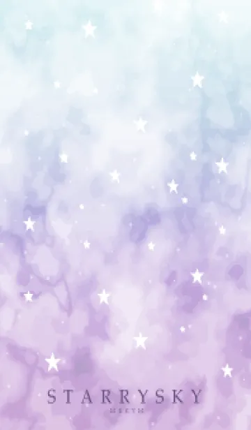 [LINE着せ替え] STARRY SKY -PURPLE- 18の画像1