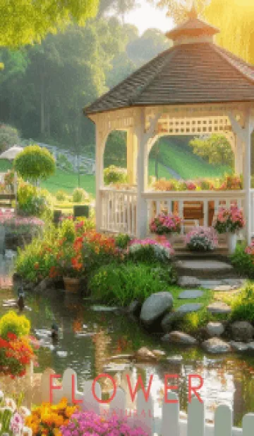 [LINE着せ替え] FLOWER GARDEN -Beautiful-8の画像1