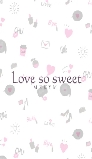 [LINE着せ替え] Love so sweet - MEKYM 20の画像1