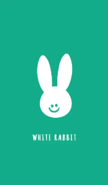 [LINE着せ替え] ホワイト ラビット .18の画像1