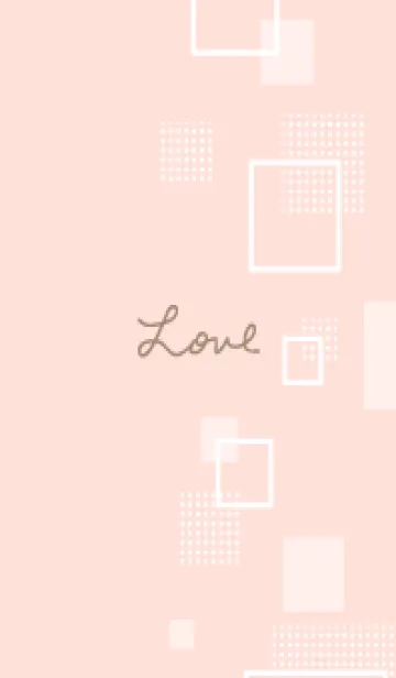 [LINE着せ替え] おしゃれ 四角 白2の画像1