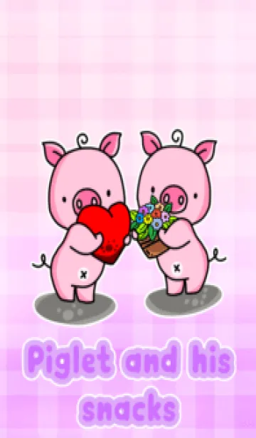 [LINE着せ替え] Naughty Piglet and the Sweet Shopの画像1