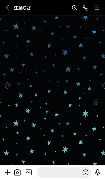 [LINE着せ替え] ミニ スターズ _195の画像2