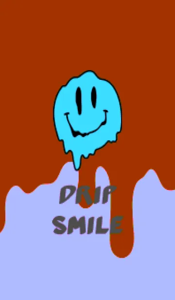 [LINE着せ替え] ドリップ スマイル .34の画像1