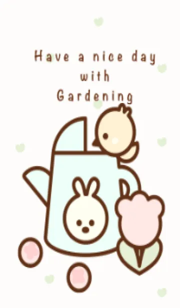 [LINE着せ替え] Gardening time 9 :)の画像1