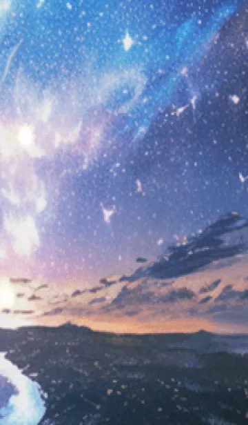 [LINE着せ替え] 秋の夜空#KaB127。の画像1