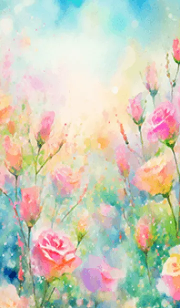 [LINE着せ替え] 薔薇(バラ)の花の着せかえ(R45)の画像1