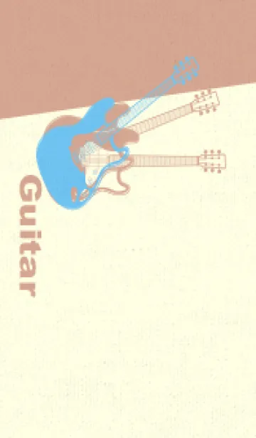 [LINE着せ替え] エレキギター Line  Fogget Minut Blueの画像1