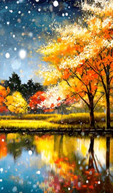 [LINE着せ替え] 優美な秋の風景の着せかえ(Autumn-206)の画像1