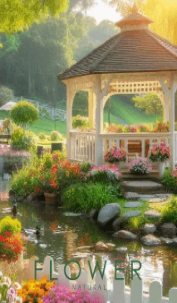 [LINE着せ替え] FLOWER GARDEN -Beautiful-9の画像1