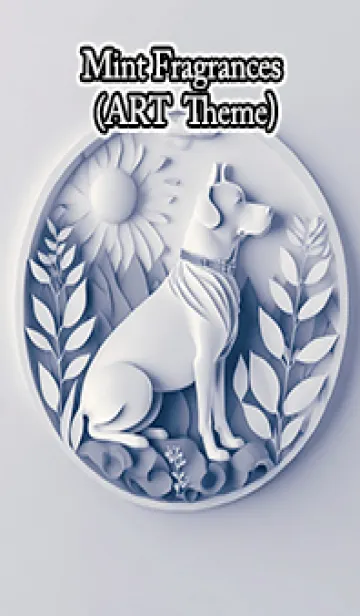 [LINE着せ替え] Mint Fragrance ART Theme14の画像1